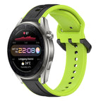 For Huawei Watch 3 Pro New / Black+Lime