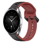 For Xiaomi Watch S2 42mm / Black+Red