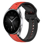 For Xiaomi Watch S2 42mm / Red+Black