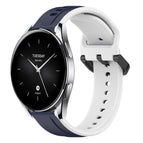 For Xiaomi Watch S2 46mm / Midnight Blue+White