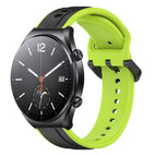 For Xiaomi MI Watch S1 / Black+Lime