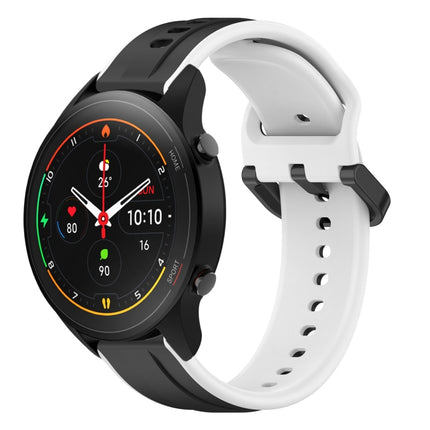 22mm Convex Loop Two-Color Silicone Watch Band, For Xiaomi MI Watch S1, For Xiaomi MI Watch S1 Pro