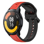 For Xiaomi Watch S1 Active / Red+Black