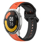 For Xiaomi MI Watch Color 2 / Orange+Black
