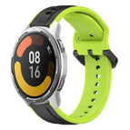 For Xiaomi MI Watch Color 2 / Black+Lime
