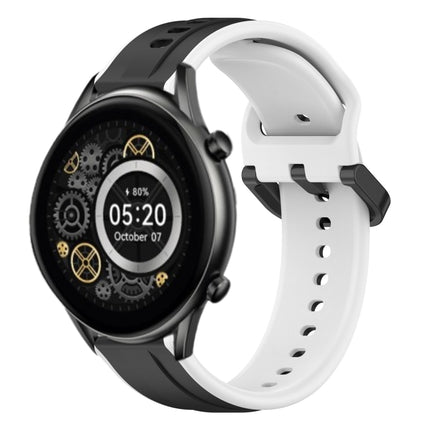 22mm Convex Loop Two-Color Silicone Watch Band, For Xiaomi Haylou RT2 LS10, For  Xiaomi Haylou RS4 LS12