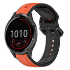 For Garmin Vivoactive4 / Orange+Black