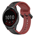 For Garmin Vivoactive4 / Black+Red
