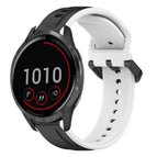 For Garmin Vivoactive4 / Black+White