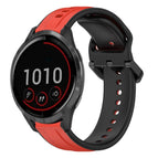 For Garmin Vivoactive4 / Red+Black