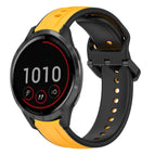 For Garmin Vivoactive4 / Yellow+Black