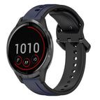 For Garmin Vivoactive4 / Midnight Blue+Black