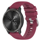 For Garmin VivoMove Style / Wine Red