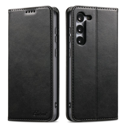 Suteni Calf Texture Horizontal Flip Leather Phone Case, For Samsung Galaxy S23 Ultra 5G, For Samsung Galaxy S23+ 5G, For Samsung Galaxy S23 5G