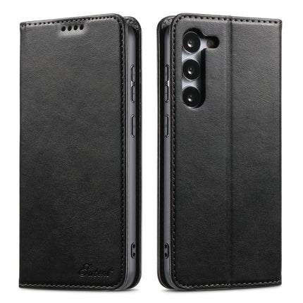 Suteni Calf Texture Horizontal Flip Leather Phone Case, For Samsung Galaxy S25 5G, For Samsung Galaxy S25+ 5G, For Samsung Galaxy S25 Ultra 5G, For Samsung Galaxy S24 Ultra 5G, For Samsung Galaxy S24+ 5G, For Samsung Galaxy S24 5G