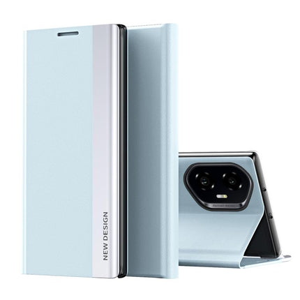 Side Electroplated Adsorption Leather Phone Case, For Honor 300 Pro, For Honor 300, For Honor X9c