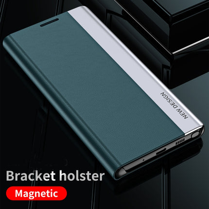 Side Electroplated Adsorption Leather Phone Case, For Honor X9b, For Honor X50, For Honor Magic5 Lite