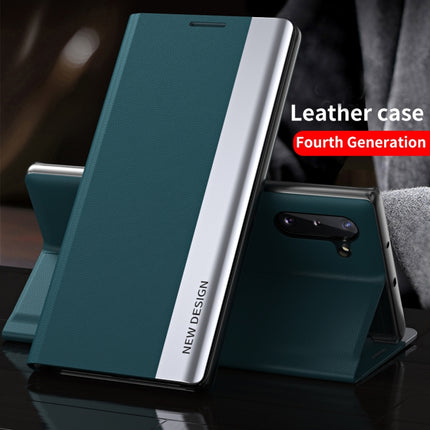 Side Electroplated Adsorption Leather Phone Case, For Honor X9a