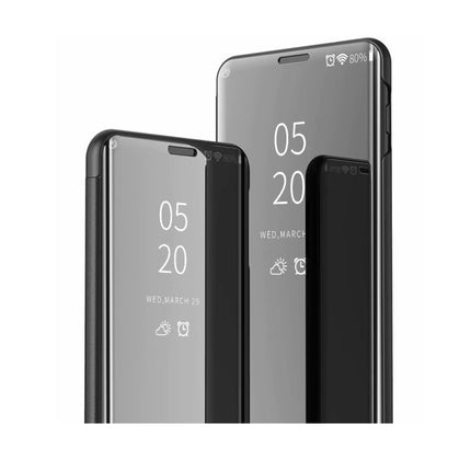 Plated Mirror Horizontal Flip Leather Case with Holder, For Honor Magic 5 Lite, For Honor X9A