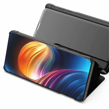 Plated Mirror Horizontal Flip Leather Case with Holder, For Honor Magic 5 Lite, For Honor X9A