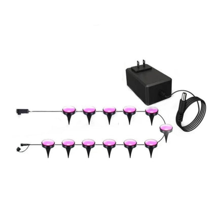 CP01 Outdoor WIFI Smart APP Control Garden Lamp Music Sync Outdoor Ground Lights, US Plug, EU Plug