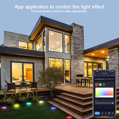 CP01 Outdoor WIFI Smart APP Control Garden Lamp Music Sync Outdoor Ground Lights