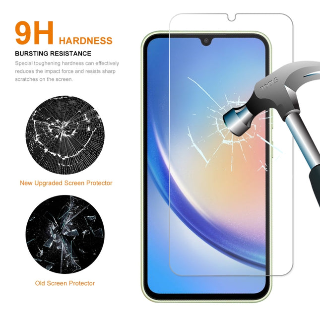 For Samsung Galaxy A34 / M34 / F34 1pc ENKAY Hat-Prince 0.26mm 9H 2.5D High Aluminum-silicon Tempered Glass Film, For Samsung Galaxy A34 / M34 / F34(1pc), For Samsung Galaxy A34 / M34 / F34(2pcs), For Samsung Galaxy A34 / M34 / F34(5pcs)���������������...