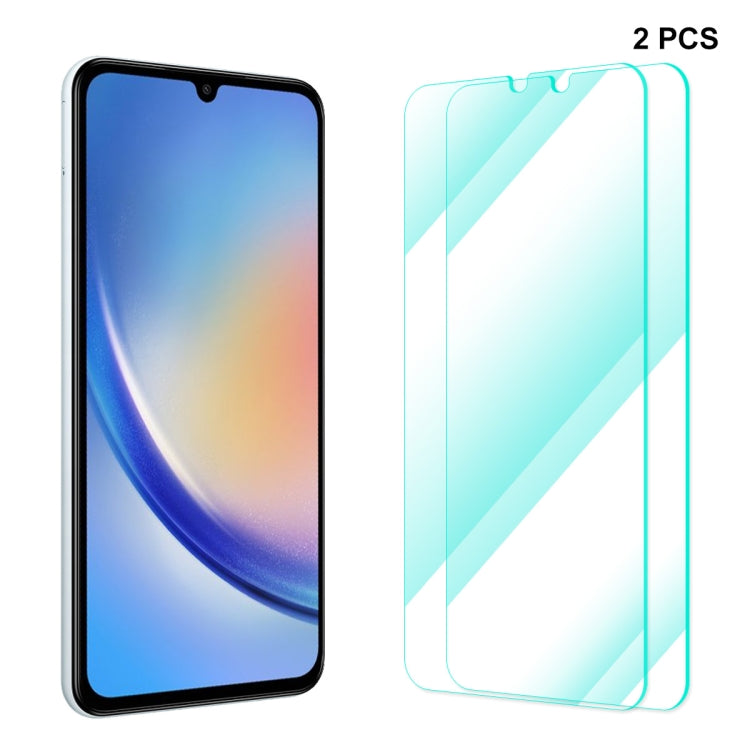 For Samsung Galaxy A34 / M34 / F34 1pc ENKAY Hat-Prince 0.26mm 9H 2.5D High Aluminum-silicon Tempered Glass Film, For Samsung Galaxy A34 / M34 / F34(1pc), For Samsung Galaxy A34 / M34 / F34(2pcs), For Samsung Galaxy A34 / M34 / F34(5pcs)���������������...