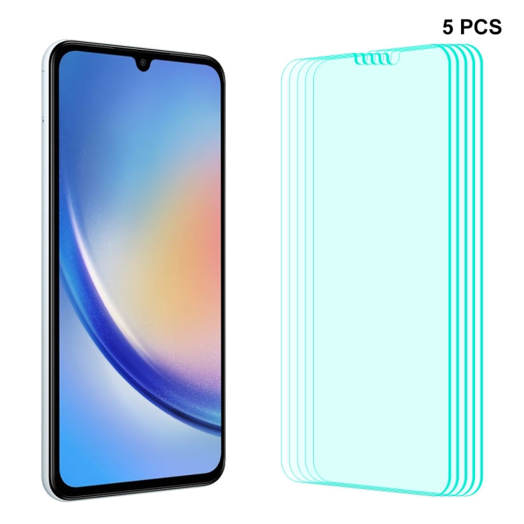 For Samsung Galaxy A34 / M34 / F34 1pc ENKAY Hat-Prince 0.26mm 9H 2.5D High Aluminum-silicon Tempered Glass Film, For Samsung Galaxy A34 / M34 / F34(1pc), For Samsung Galaxy A34 / M34 / F34(2pcs), For Samsung Galaxy A34 / M34 / F34(5pcs)���������������...