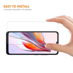 For Xiaomi Poco C55 / Redmi 12C ENKAY Hat-Prince 0.26mm 9H 2.5D High Aluminum-silicon Tempered Glass Film