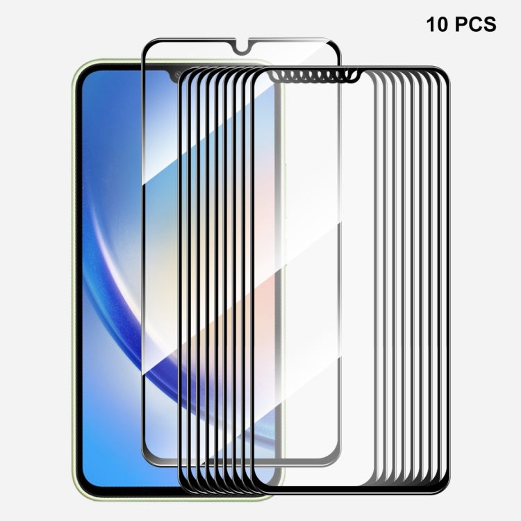 For Samsung Galaxy A34 5G / M34 / F34 ENKAY Hat-Prince Full Glue High Aluminum-silicon Tempered Glass Film, For Samsung Galaxy A34 5G / M34 / F34(1pc), For Samsung Galaxy A34 5G / M34 / F34(2pcs), For Samsung Galaxy A34 5G / M34 / F34(5pcs)������������...
