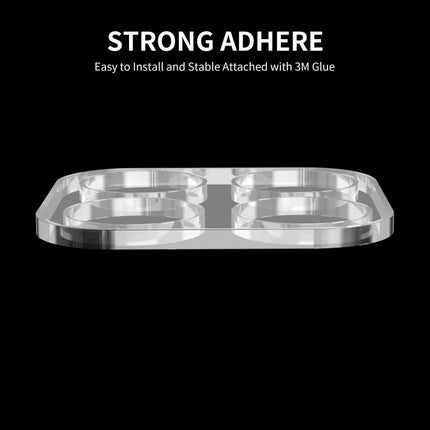 For Honor X8A ENKAY Hat-Prince 9H Rear Camera Lens Tempered Glass Film, For Honor X8A(1pc), For Honor X8A(2pcs)