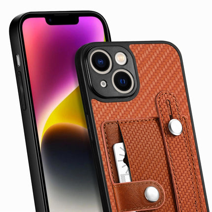 Wristband Kickstand Card Wallet Back Cover Phone Case with Tool Knife, For iPhone 14, For iPhone 14 Pro, For iPhone 14 Plus, For iPhone 14 Pro Max