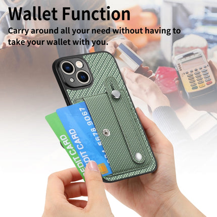 Wristband Kickstand Card Wallet Back Cover Phone Case with Tool Knife, For iPhone 14, For iPhone 14 Pro, For iPhone 14 Plus, For iPhone 14 Pro Max