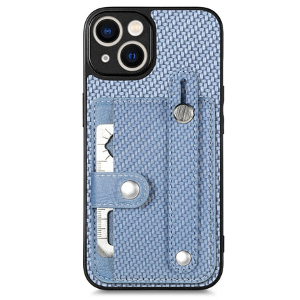 Wristband Kickstand Card Wallet Back Cover Phone Case with Tool Knife, For iPhone 14, For iPhone 14 Pro, For iPhone 14 Plus, For iPhone 14 Pro Max