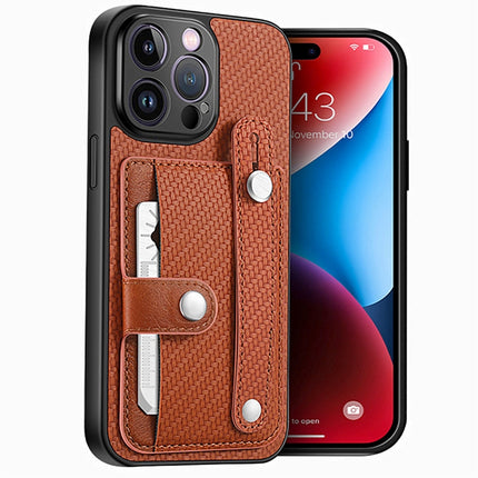 Wristband Kickstand Card Wallet Back Cover Phone Case with Tool Knife, For iPhone 14, For iPhone 14 Pro, For iPhone 14 Plus, For iPhone 14 Pro Max