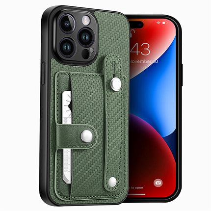 Wristband Kickstand Card Wallet Back Cover Phone Case with Tool Knife, For iPhone 14, For iPhone 14 Pro, For iPhone 14 Plus, For iPhone 14 Pro Max