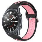 For Samsung Galaxy Watch3 45mm / Black+Pink