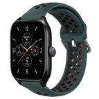 For Amazfit GTS 4 / Olive Green+Black
