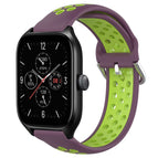 For Amazfit GTS 4 / Purple+Lime