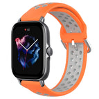For Amazfit GTS 3 / Orange+Grey