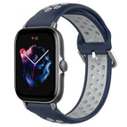 For Amazfit GTS 3 / Midnight Blue + Gray