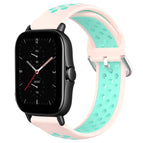 For Amazfit GTS 2E / Pink+ Water Duck