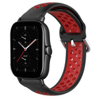 For Amazfit GTS 2E / Black+ Red