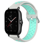 For Amazfit GTS 2E / Grey+Water Duck