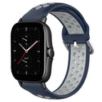 For Amazfit GTS 2E / Midnight Blue + Gray