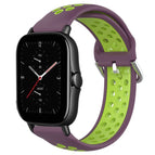 For Amazfit GTS 2E / Purple+Lime