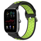 For Amazfit GTS 2 Mini / Black+ Lime