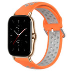 For Amazfit GTS 2 / Orange+Grey
