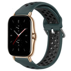 For Amazfit GTS 2 / Olive Green+Black